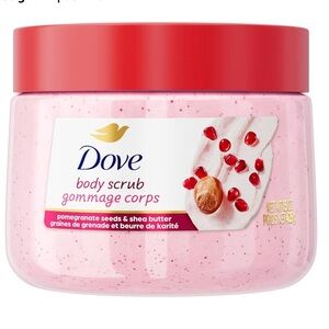 ❤️ Dove Pomegranate & Shea Butter Body Scrub 15 oz NEW